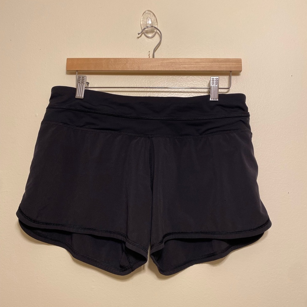 Lululemon athletica Women's Black Active Running Shorts. Size 8